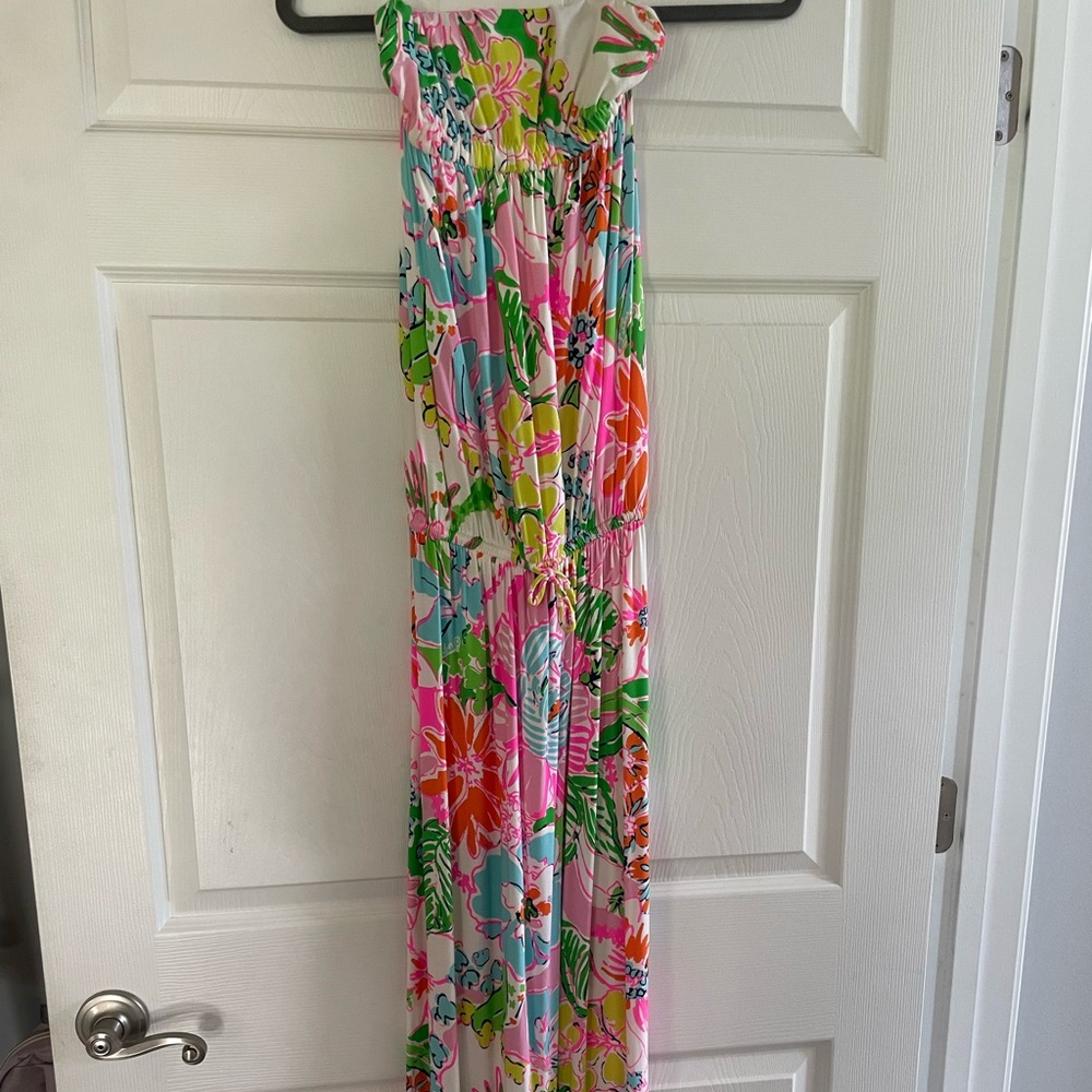 Lilly Pulitzer Target Maxi Dress. Worn a few times. Size XS. Smoke free home.
